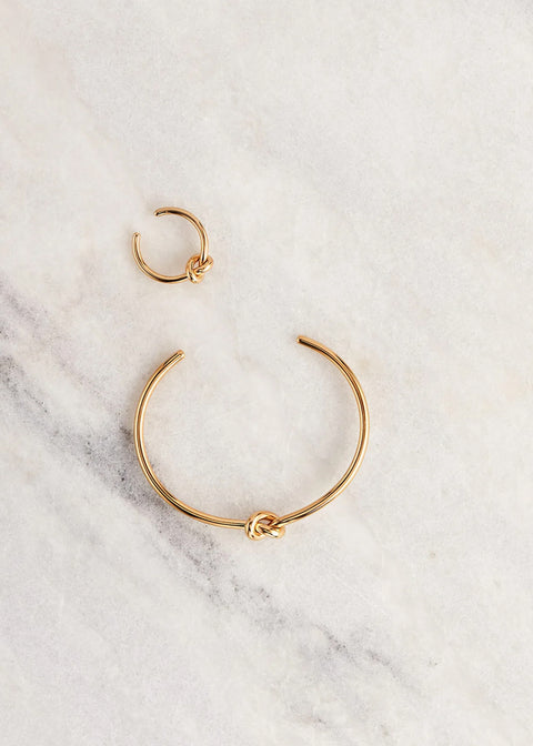 Grinda Knot bracelet and ring